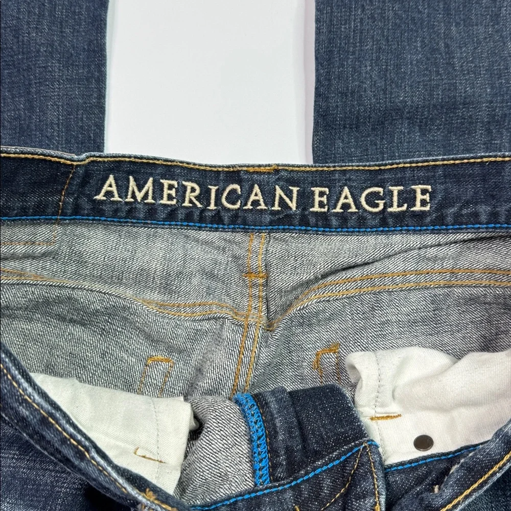American Eagle Original Straight Dark Wash Jeans Size 31x32